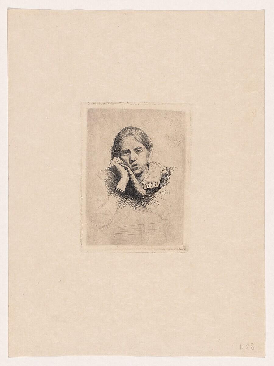 Portret van mijn vrouw