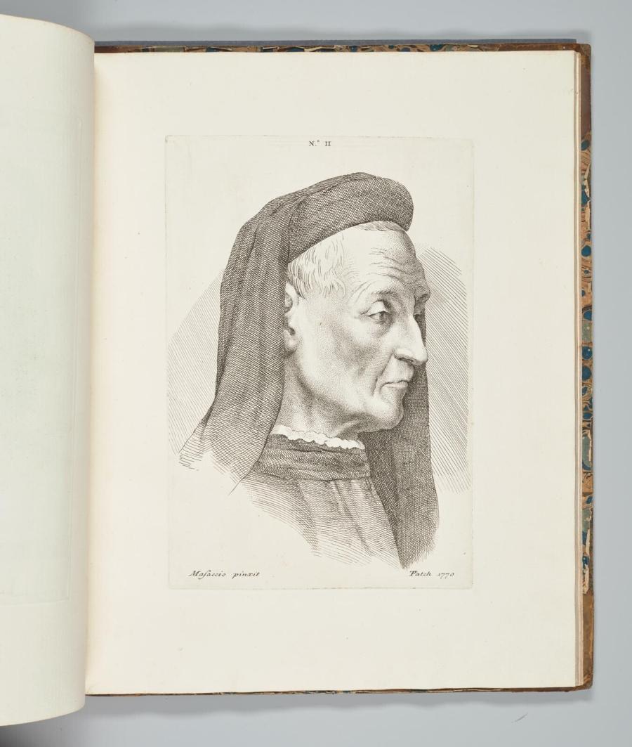 Hoofd van Tomasso Soderini uit 'The Life of the Celebrated Painter Masaccio