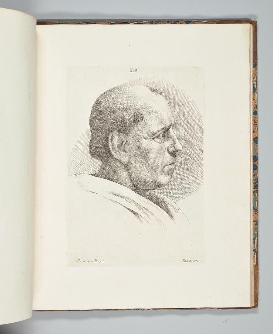 Portrait of a Man in Profile from 'The Life of the Celebrated Painter Masaccio'