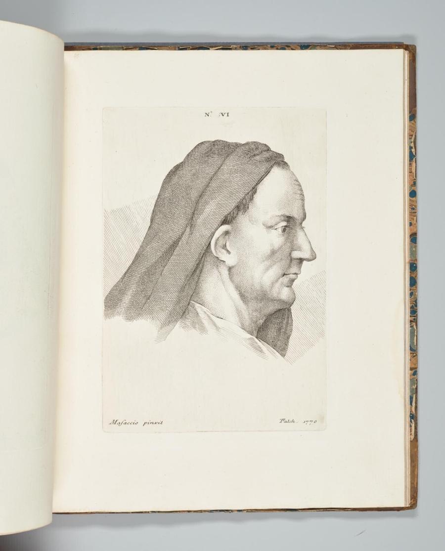 Head of a Man in Profile from 'The Life of the Celebrated Painter Masaccio'