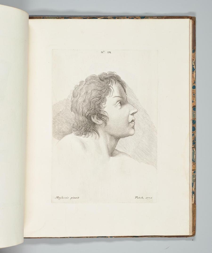 Head of the Son of Theophilus from 'The Life of the Celebrated Painter Masaccio'