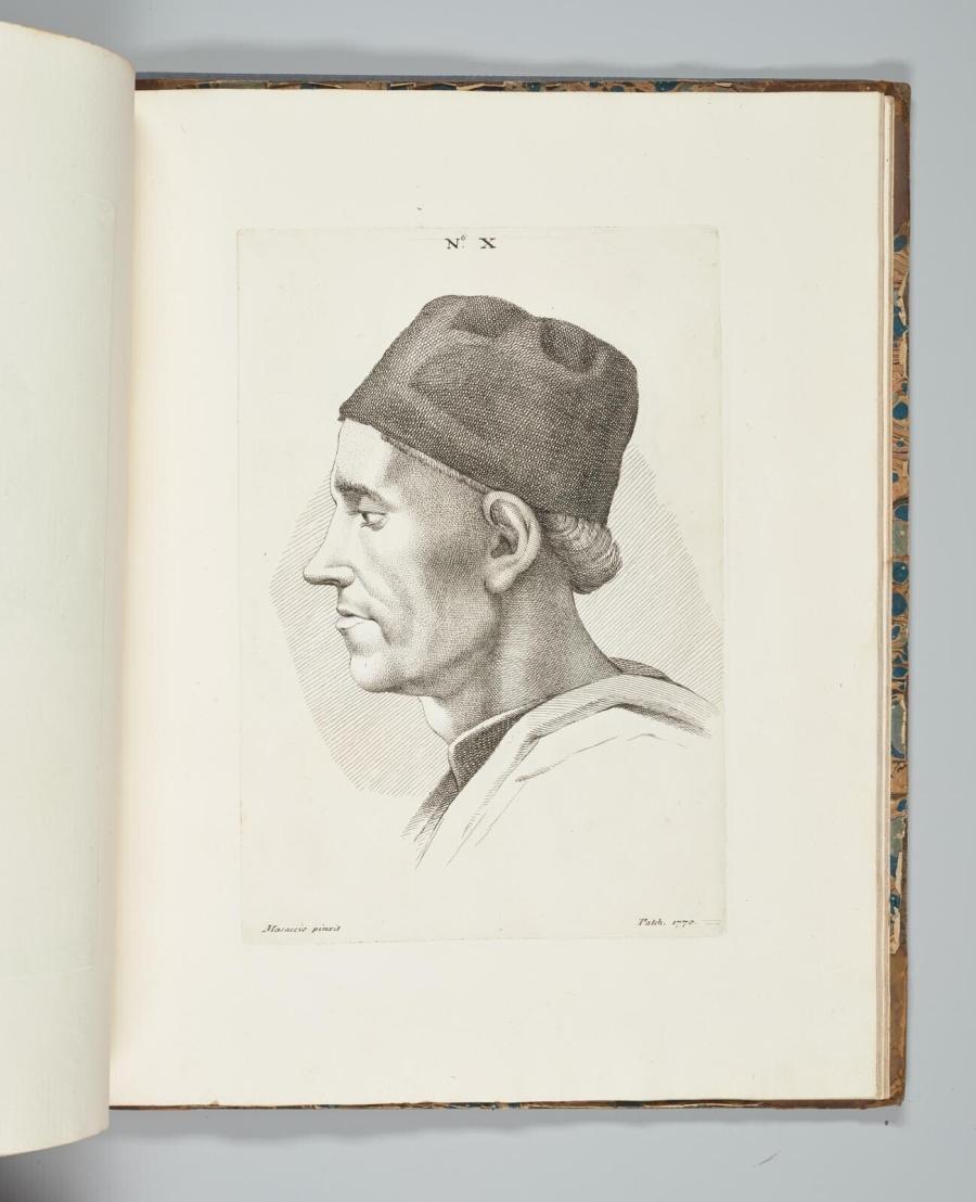Head of a Man with Florentine Cap from 'The Life of the Celebrated Painter Masaccio'