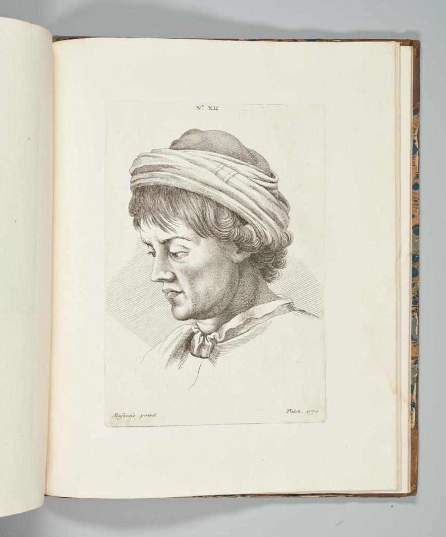 Head of a Young Man from 'The Life of the Celebrated Painter Masaccio'