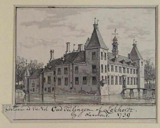 View of Castle Oud-Teijlingen