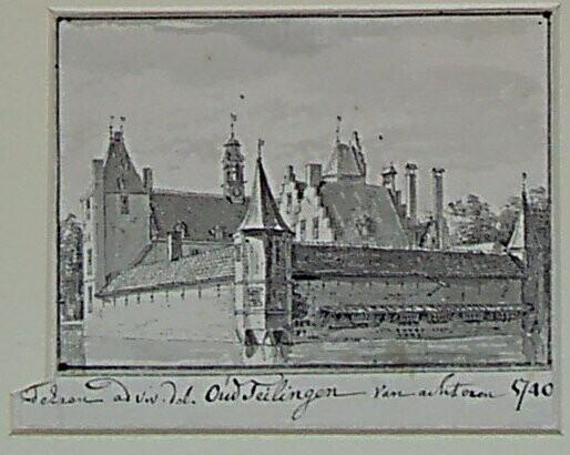 View of Castle Oud-Teijlingen