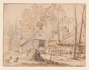 farmhouse-with-barn-and-hay-barracks
