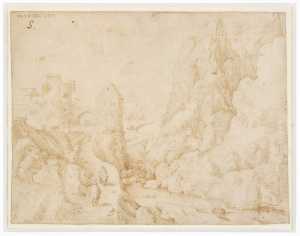 burcht-in-een-berglandschap