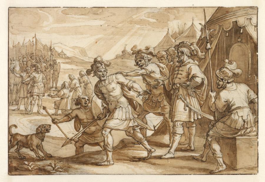 Jeptha Ousted by His Brothers and Jeptha Asked to Be the Leader of the Israelites