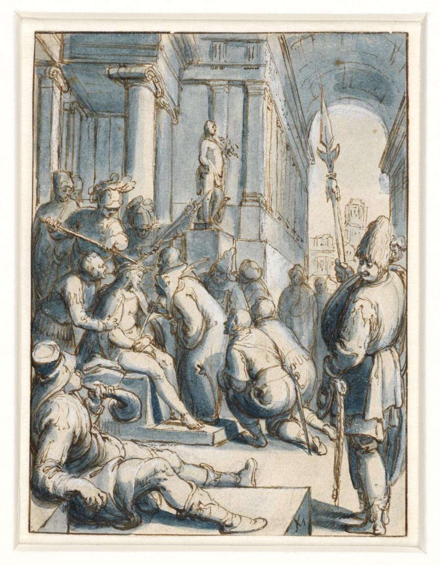 The Crowning with Thorns and Mocking of Christ