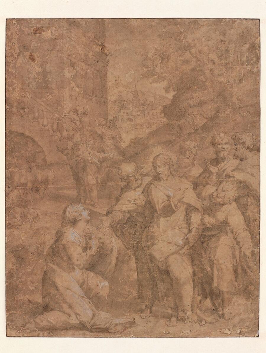 Christ and the Woman from Canaan