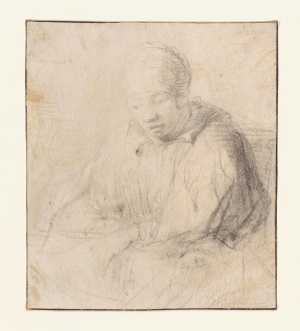 studie-van-een-zittende-vrouw