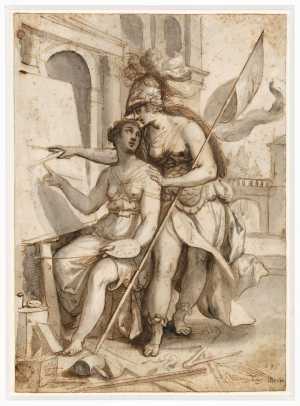 minerva-onderricht-pictura-schilderkunst