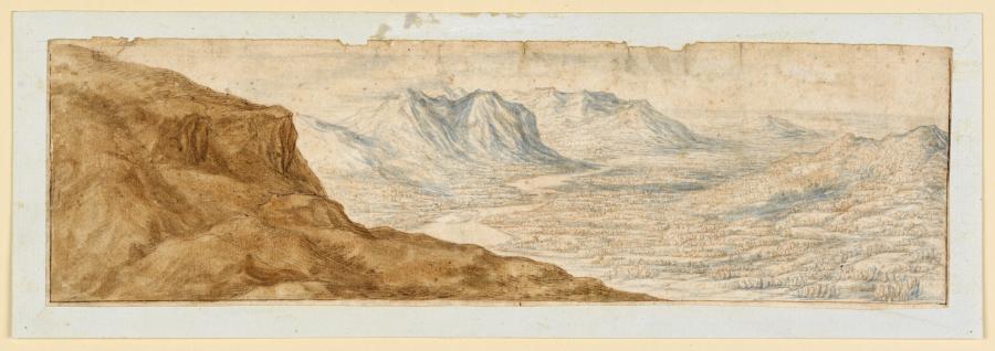Panoramic Landscape with a River Valley