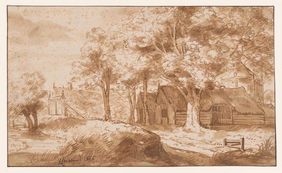 Houses along the Sloterweg near Amsterdam