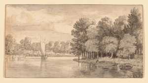 zeilboot-op-een-rivier-of-kanaal