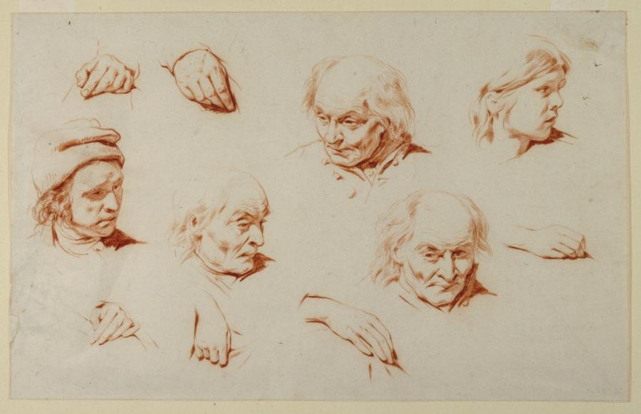 Studies of Heads and Hands
