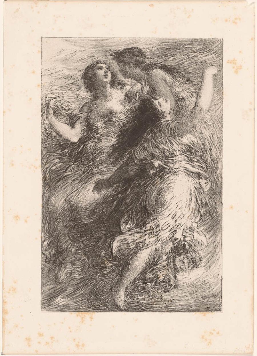 L’Or du Rhin. Scène I. Les Filles du Rhin