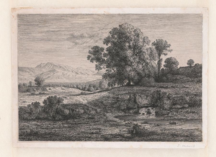 Landscape with Hills in the Background