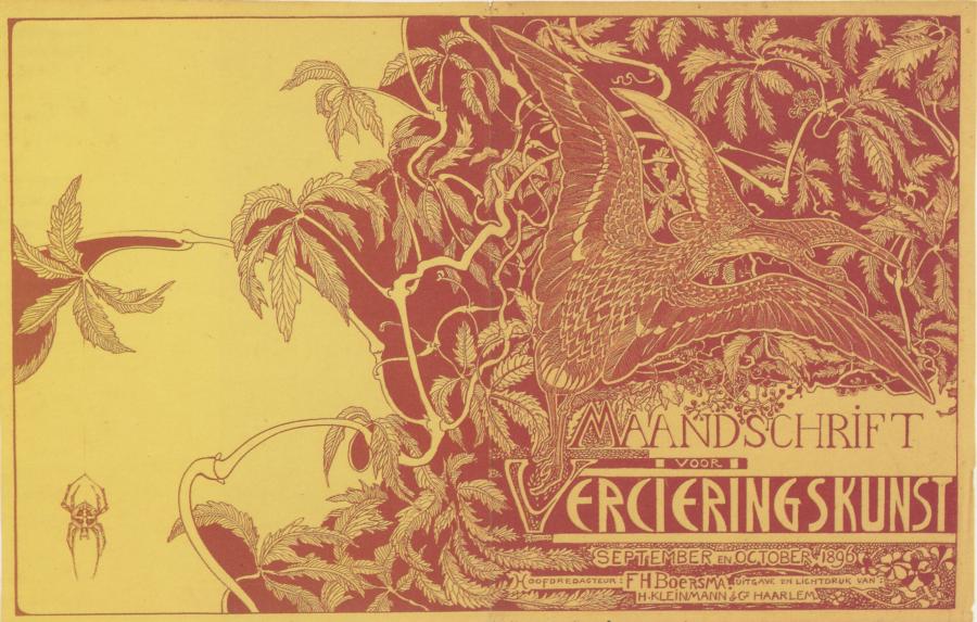 Cover of Maandschrift voor Vercieringskunst (September/October 1896)