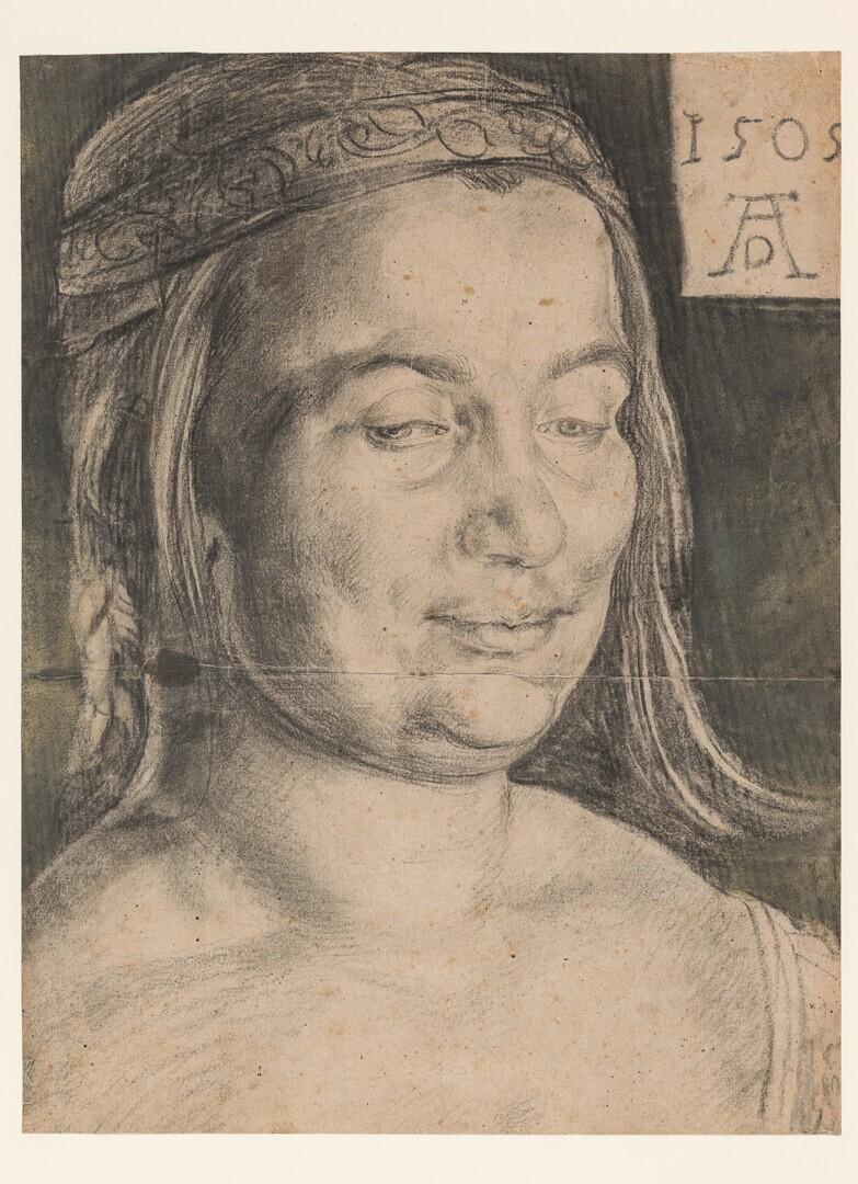 Hoofd van een jonge vrouw (Windische Frau)