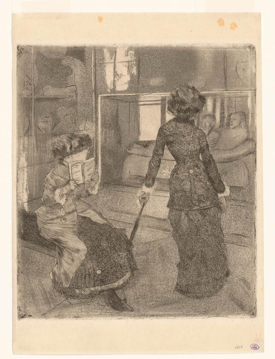 Mary Cassatt at the Louvre: The Etruscan Gallery