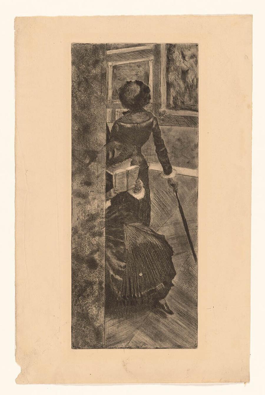 Mary Cassatt in het Louvre: de afdeling schilderkunst