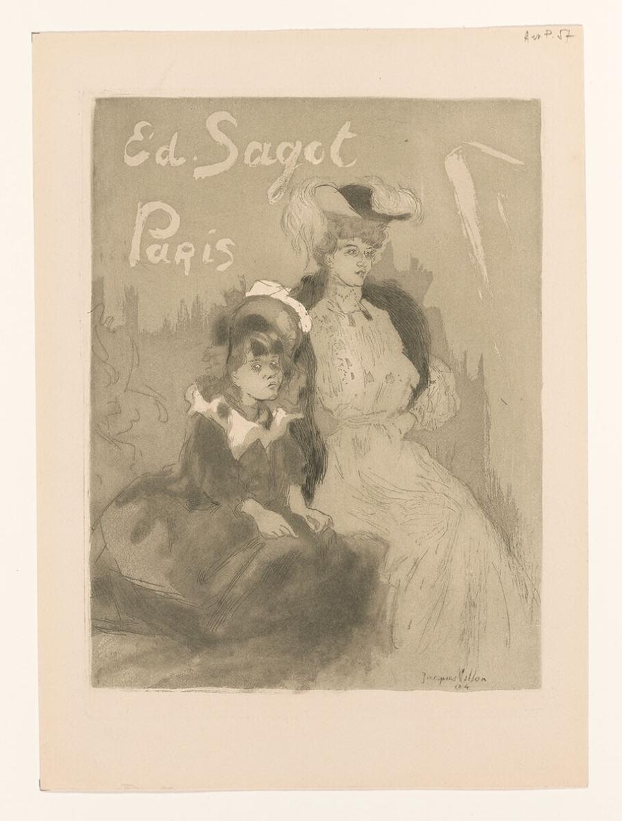 Poster Ed. Sagot Paris