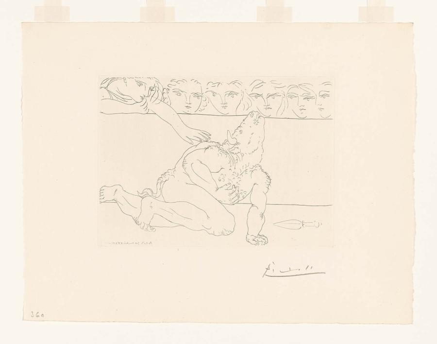 Dying Minotaur