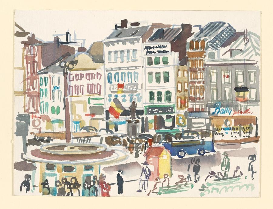 Square in Liège
