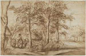 landschap-met-wagen