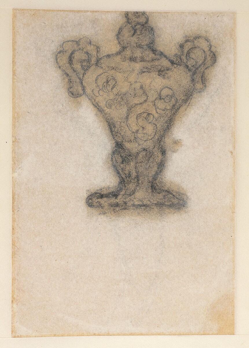 Ornamental Vase With Two Ears