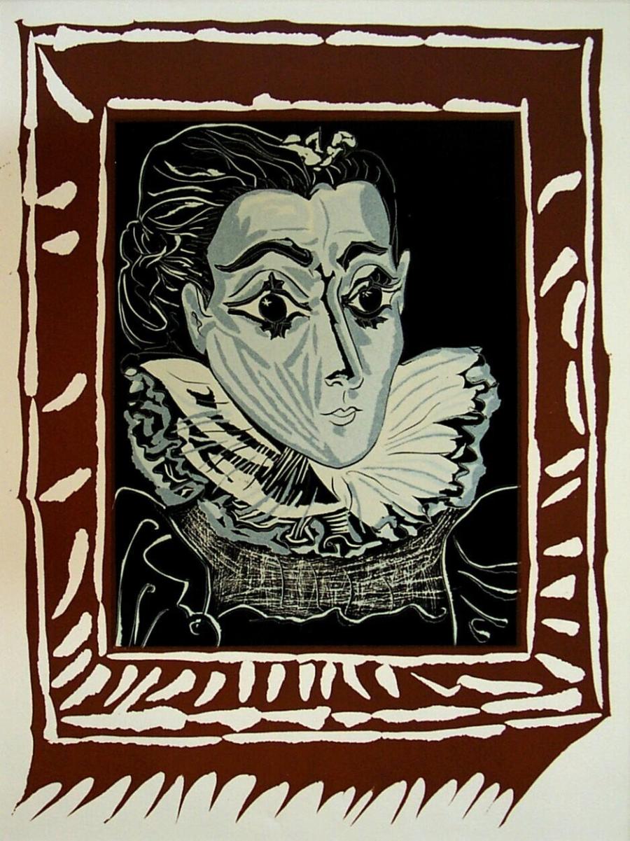 Portrait of Jacqueline with a Collar