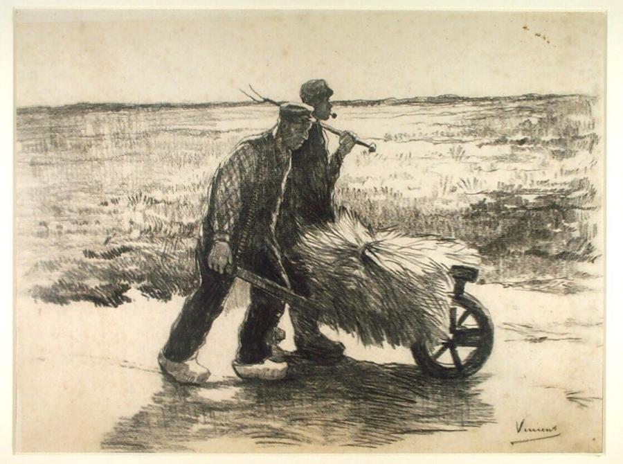 Two Farmers and a Wheelbarrow