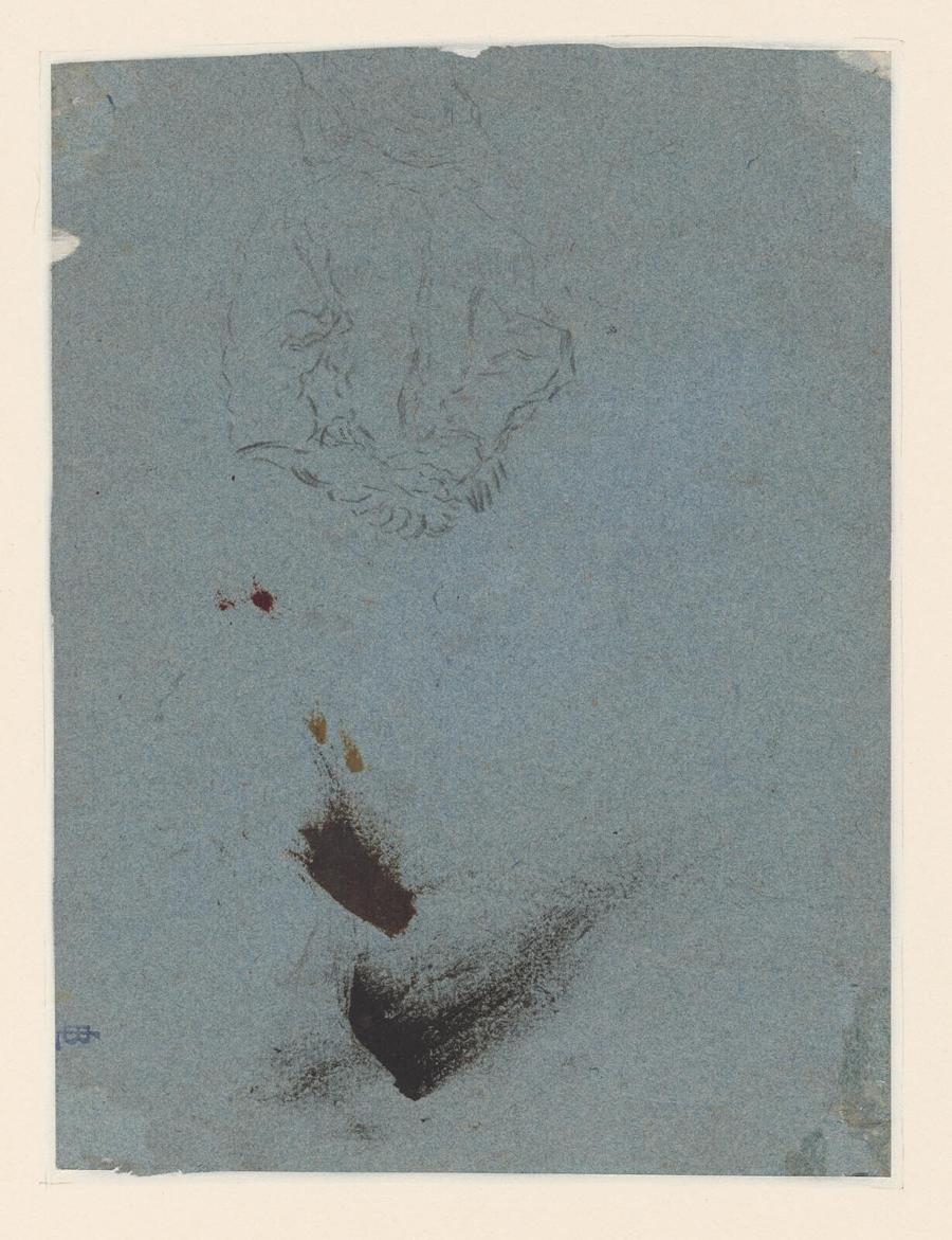 Sketch of a Figure seen from the Back