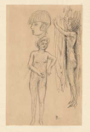 studies-van-twee-staande-figuren-en-een-kop