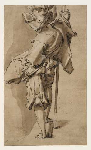 staande-hellebaardier-van-achteren-gezien