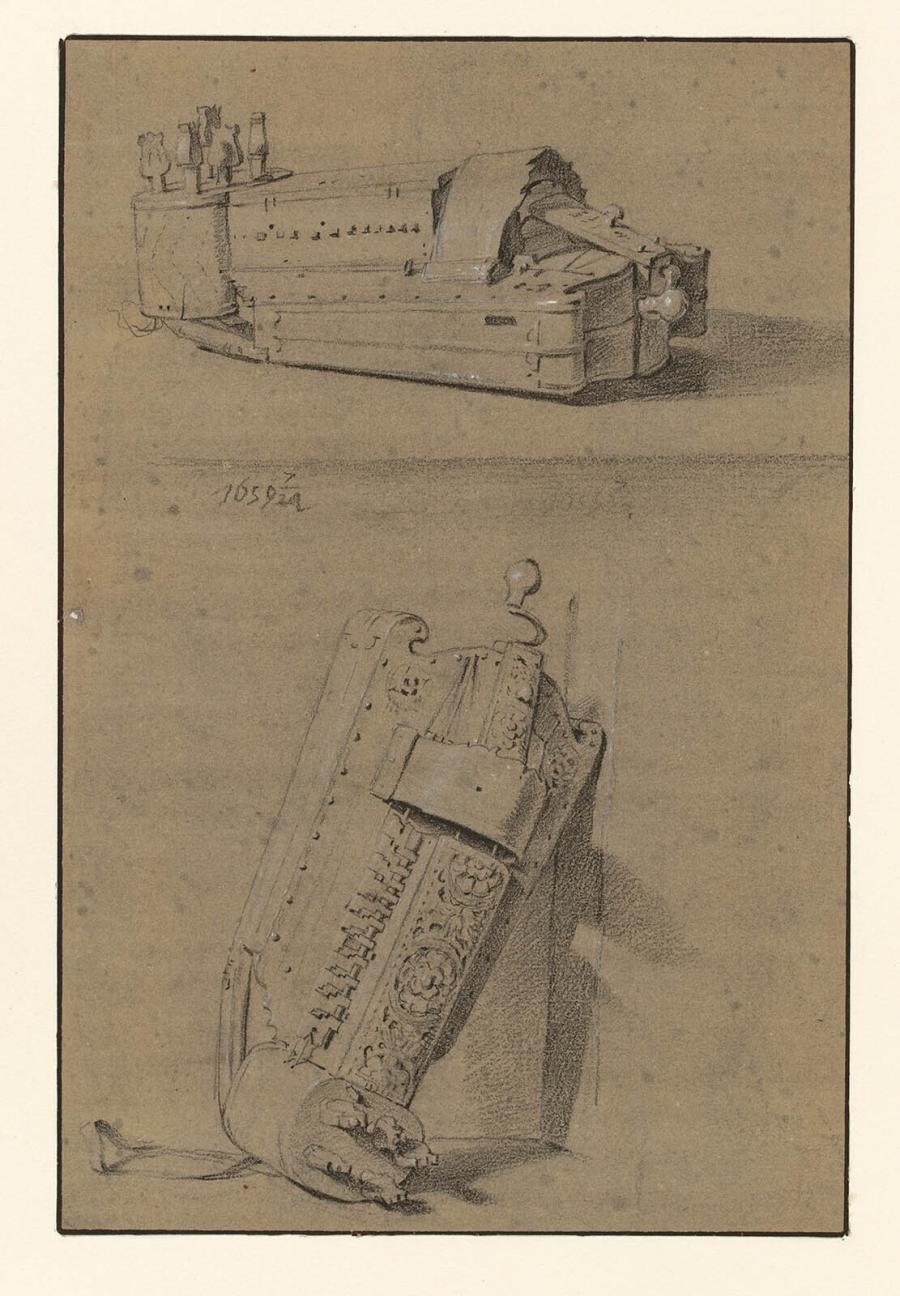 Two Studies of a Hurdy-Gurdy