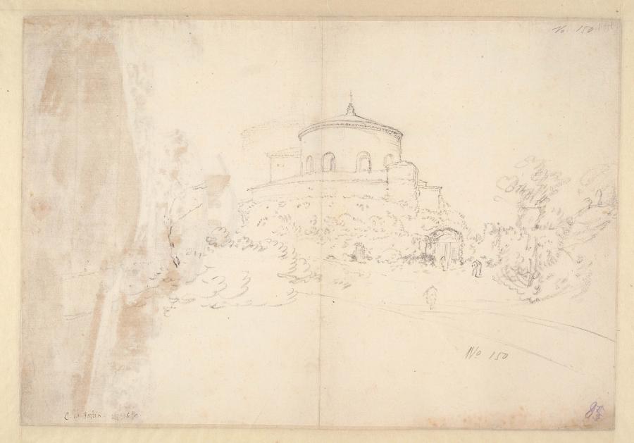 Gezicht op San Stefano Rotondo in Rome