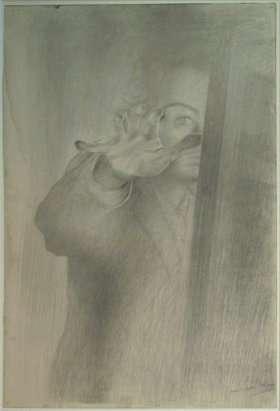 Zelfportret (studie voor 'Impressions d'Afrique' II)
