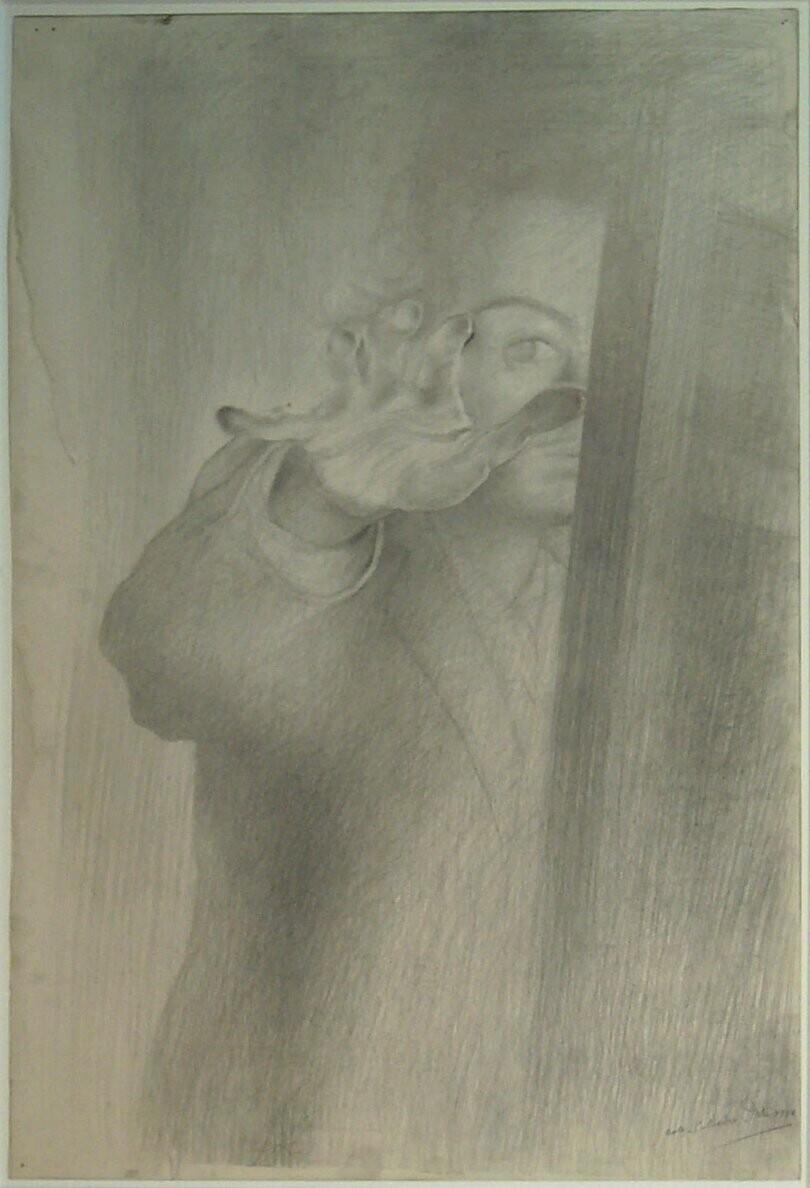 Zelfportret (studie voor 'Impressions d'Afrique' II)