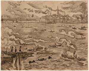the-meuse-river-and-rotterdam-harbour-les-fumees