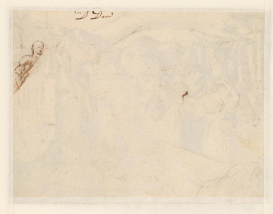 Man's Head and Shoulder