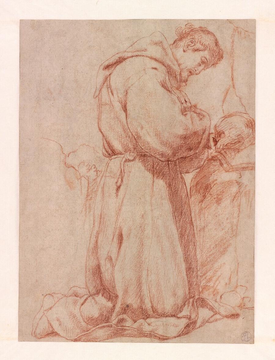 St. Franciscus in meditatie