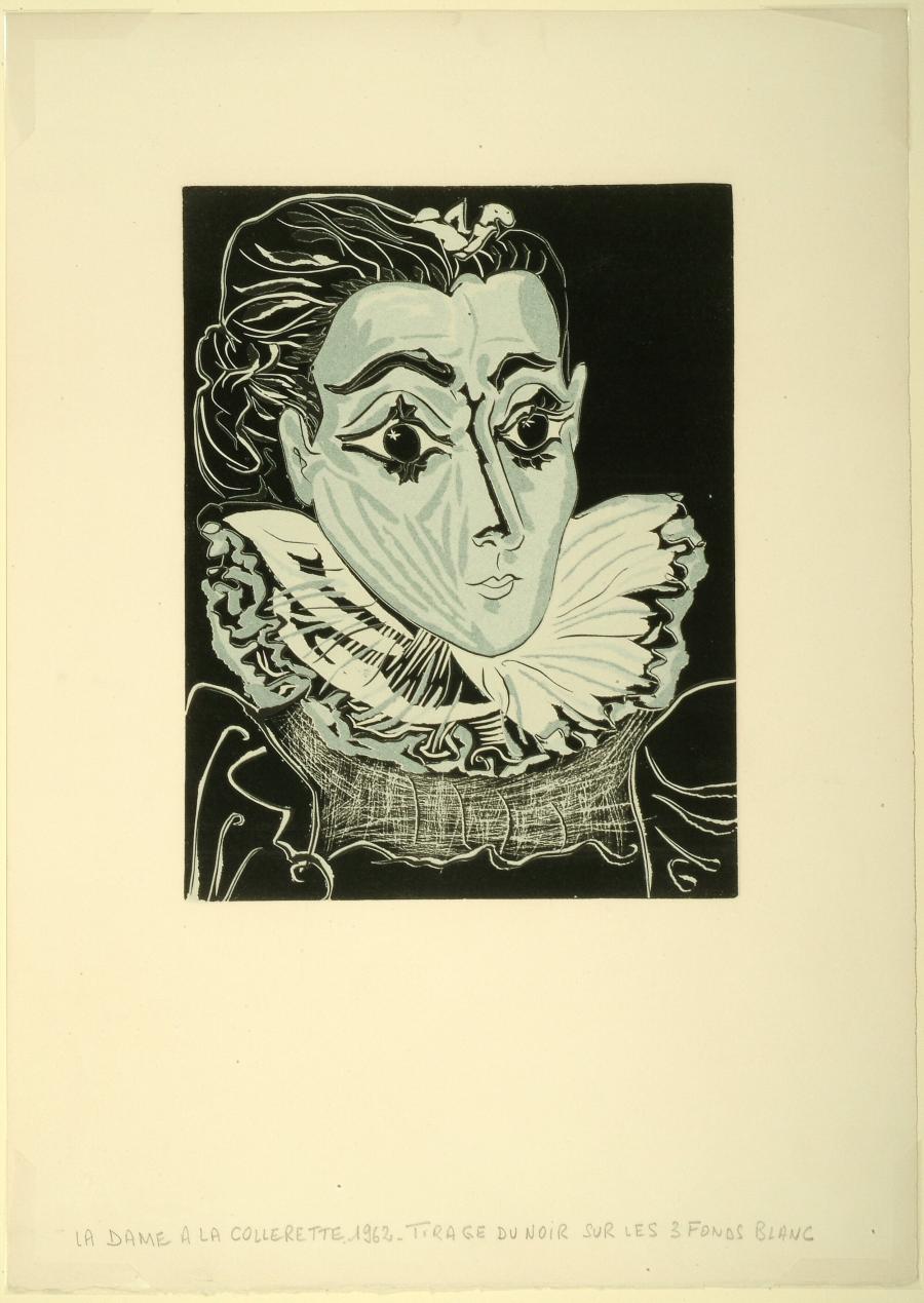 Portrait of Jacqueline with a Collar