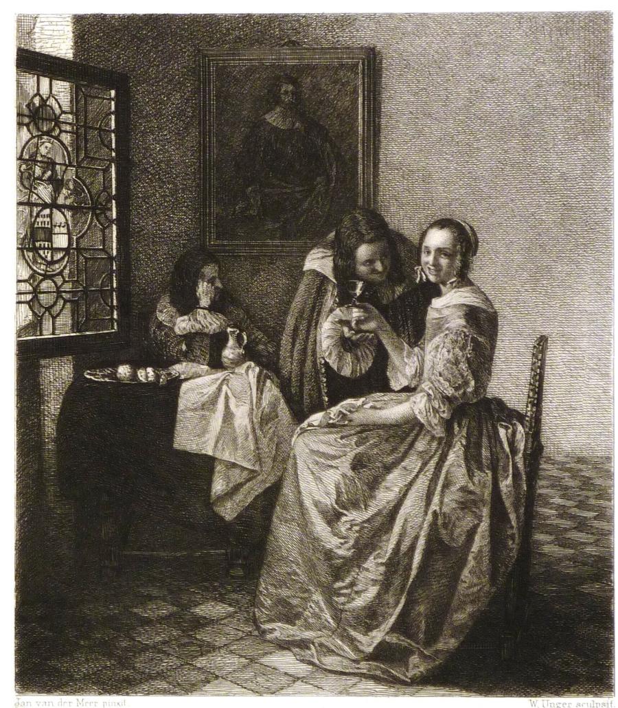 The Girl with the Wine Glass