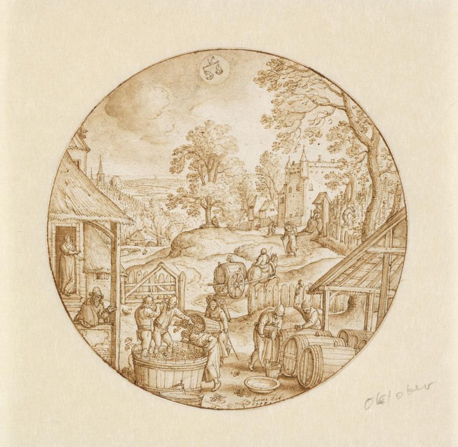 De maand oktober (Schorpioen)