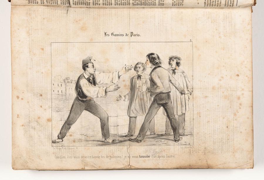 Print from Le Gamins de Paris
