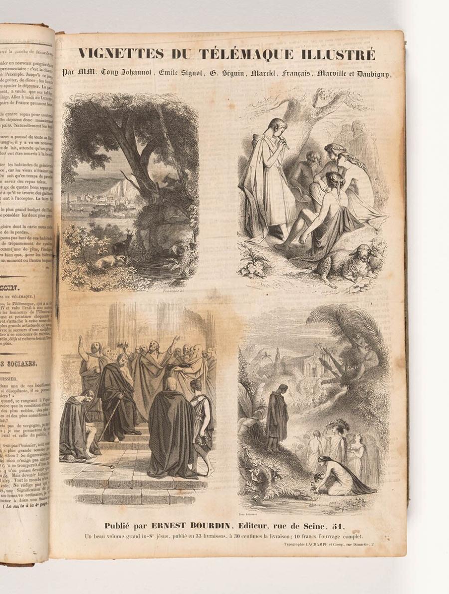 Print from Télémaque illustré