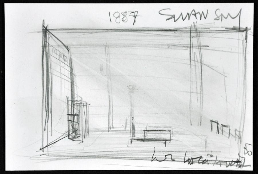 Study for the opera "1887 - Swan Song"