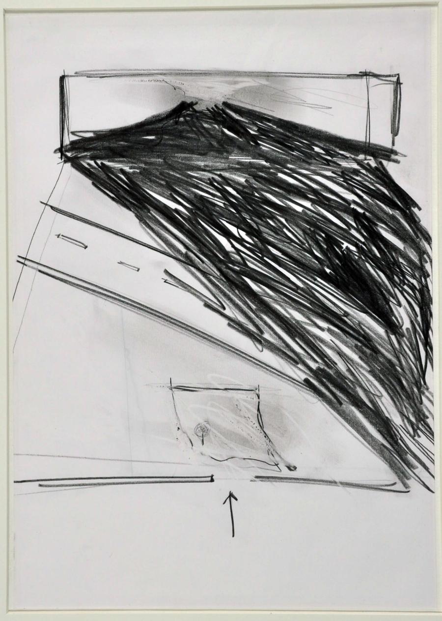 Study for an installation for exhibition "Mr. Bojangles' memory': Og son of fire" at the Centre Pompidou Paris 1992
